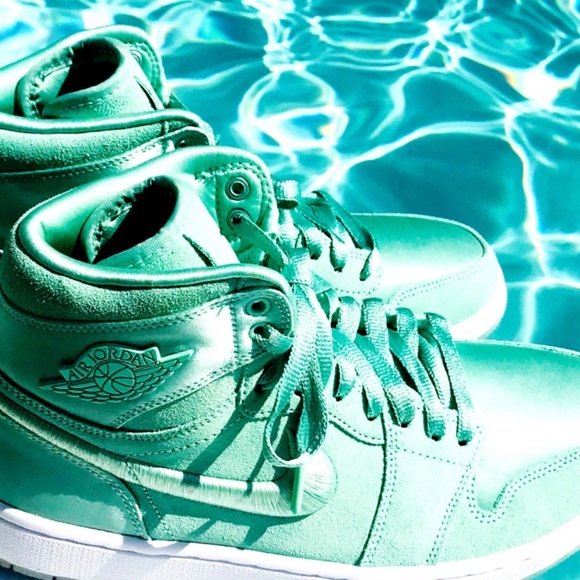 SOLD NWT Nike Air Jordan 1 SOH Metallic Mint - Picture 6 of 7